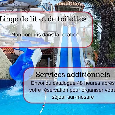 089 Mobil-home Gamme Luxe A Mer Et Soleil 5 Etoiles Lejlighed Les Sables Vignier